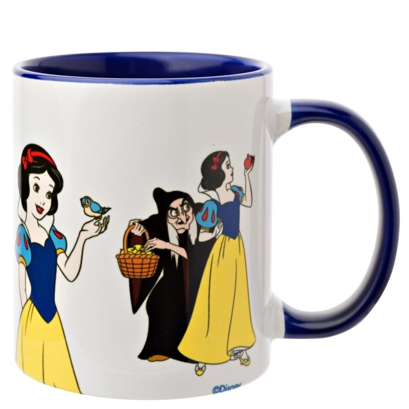 DISNEY - Blanche-Neige - Mug Interieur Coloré - 325ml 