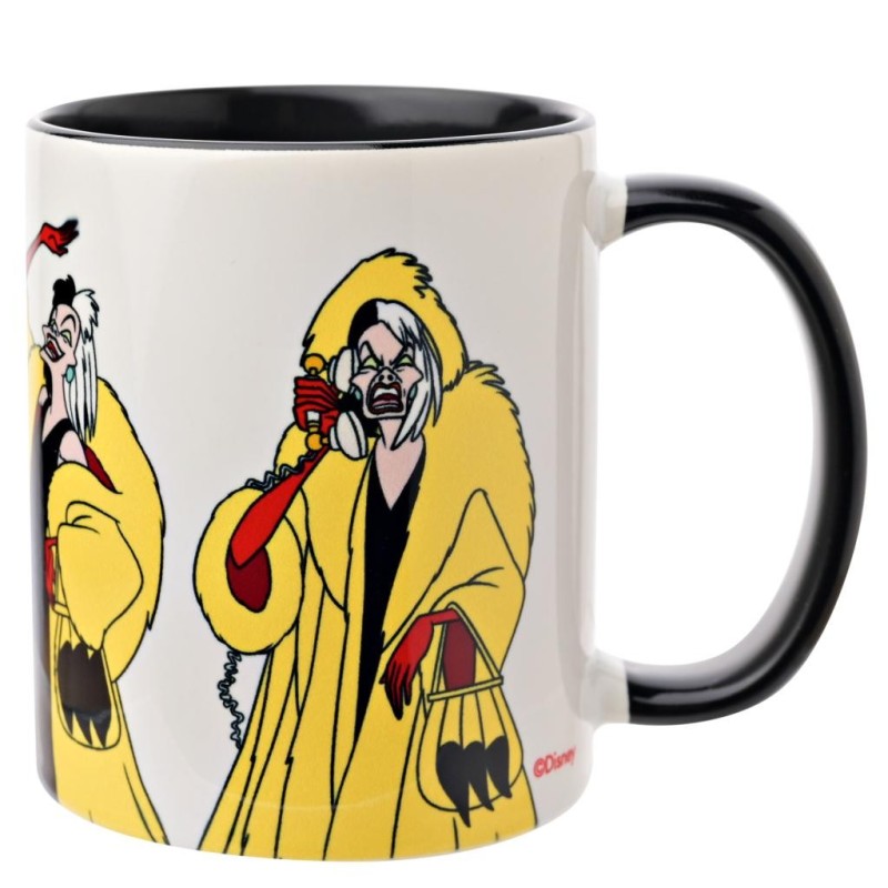 DISNEY - Cruella - Mug Interieur Coloré - 325ml 