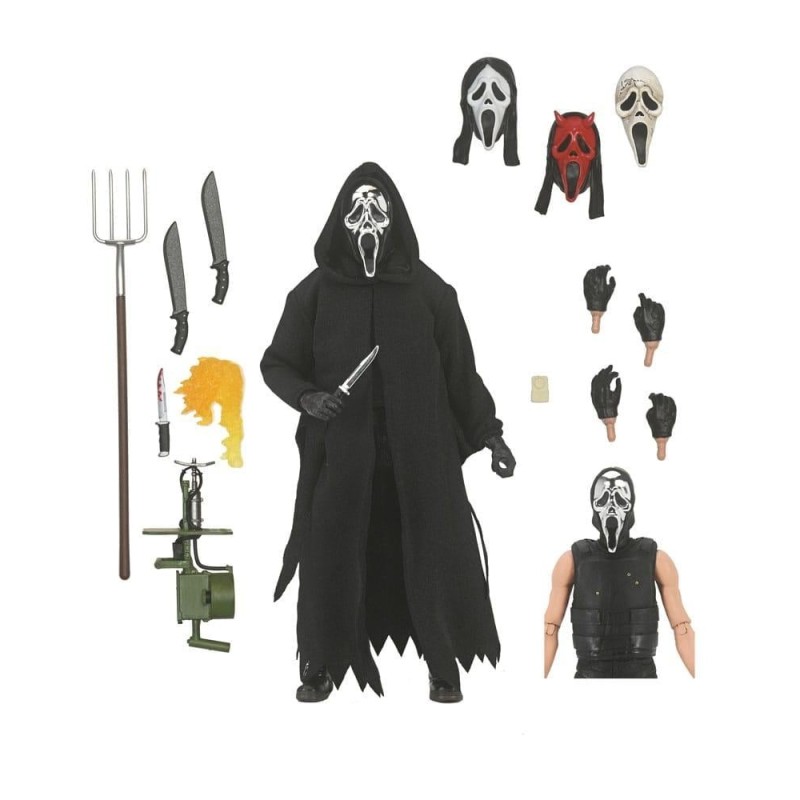 SCREAM - Ghost Face Inferno - Figurine Ultimate 18cm 