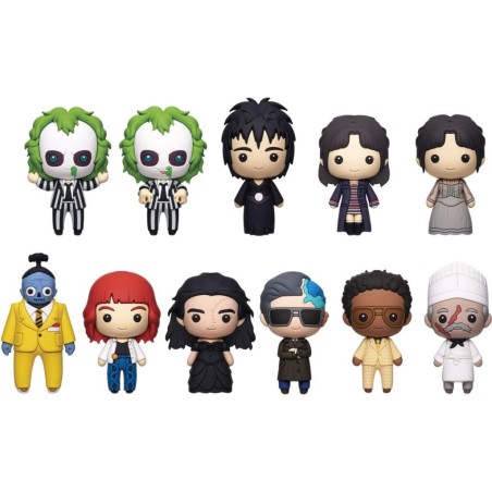 BEETLEJUICE 2 - Series 1 - 3D Foam Bag Clip (Display 24 Pcs) 