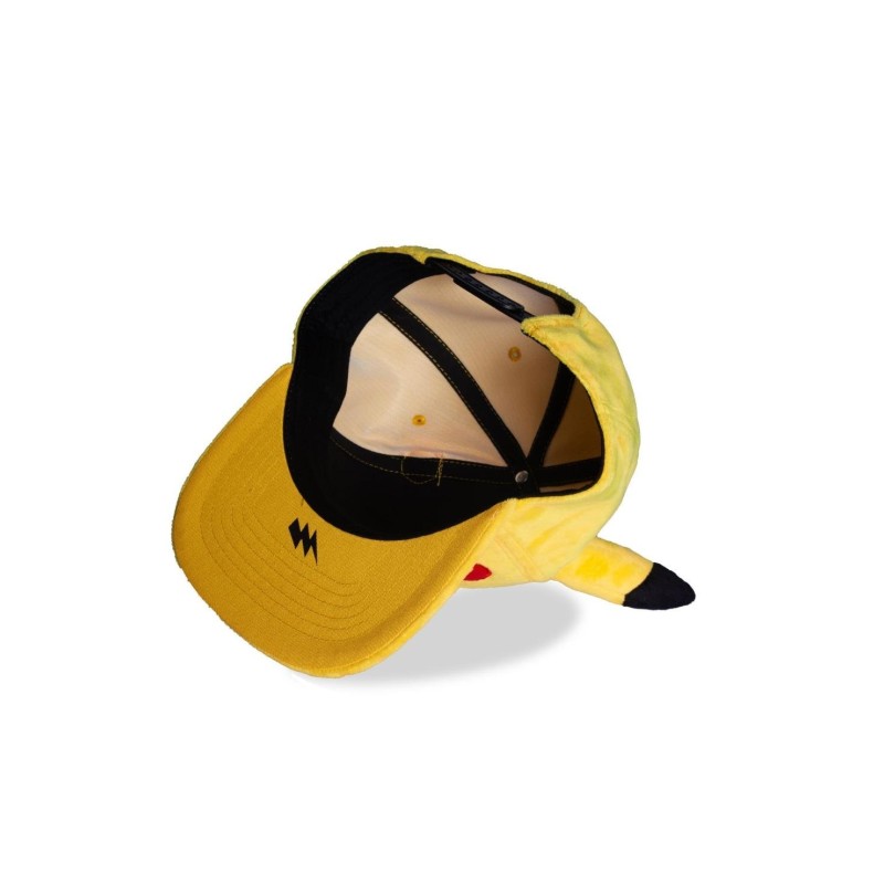 POKEMON - Pikachu Très Heureux - Casquette Novelty Plush 