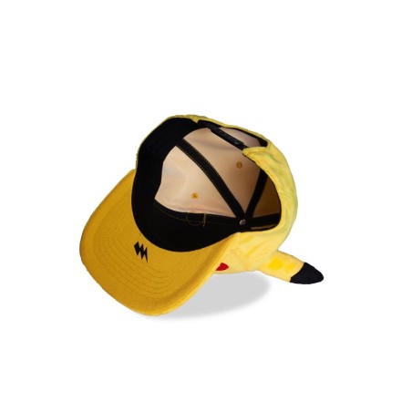 POKEMON - Pikachu Très Heureux - Casquette Novelty Plush 