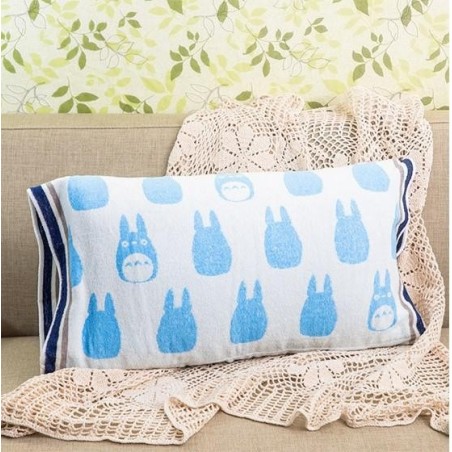 MON VOISIN TOTORO - Totoro Bleu - Taie d'oreiller 64x34cm 