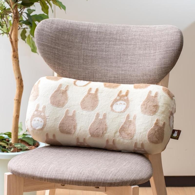 MON VOISIN TOTORO - Totoro - Coussin Brique Moiré 20x43cm 