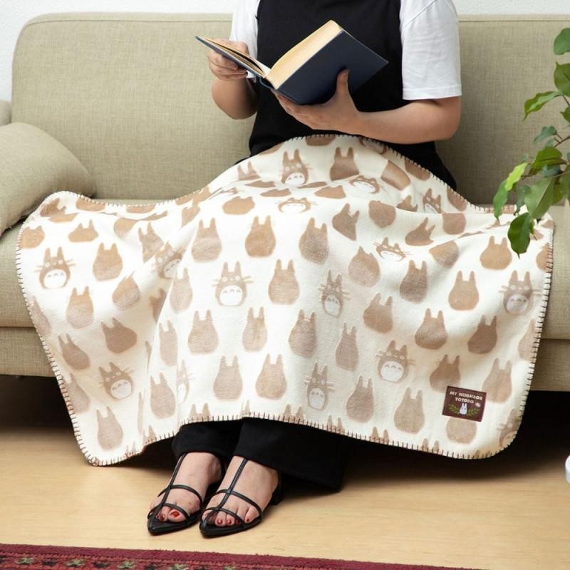 MON VOISIN TOTORO - Totoro - Couverture Moirée 70x100cm 