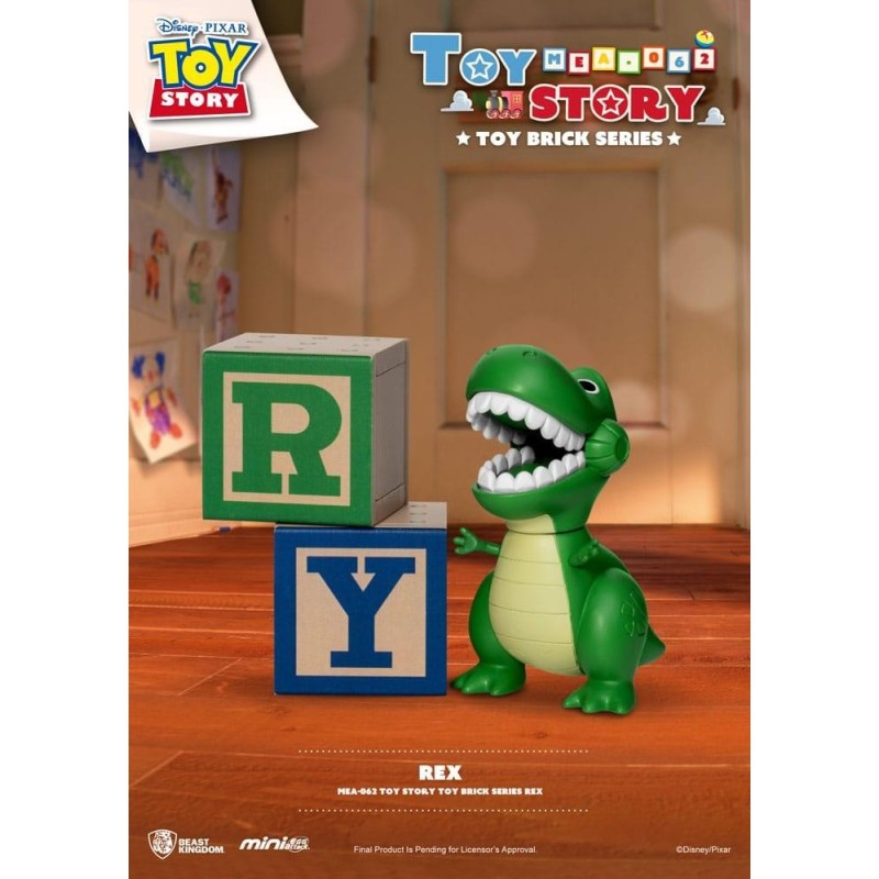 TOY STORY - Toy Brick Series - Set 8 Figurine Mini Egg Attack 7cm 