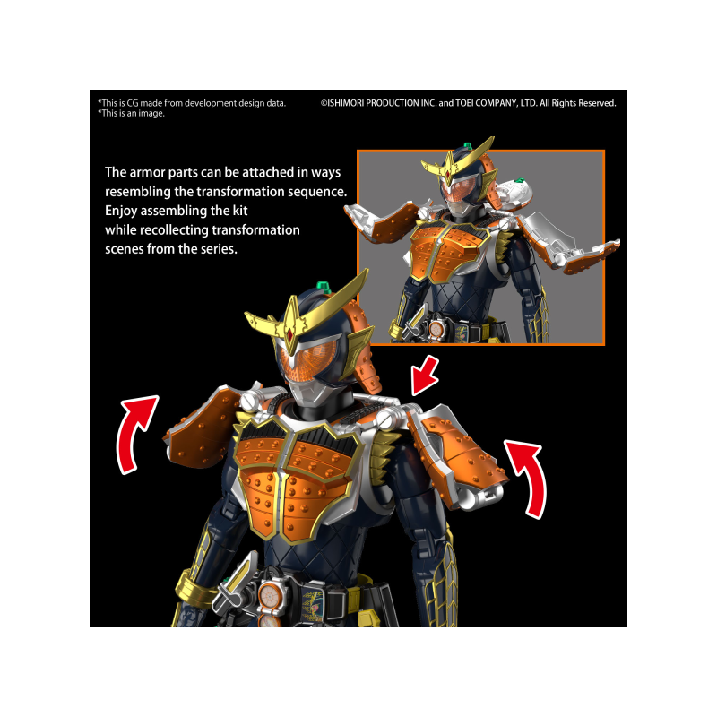 KAMEN RIDER - Figure-rise Standard Gaim Orange Arms - Model Kit 