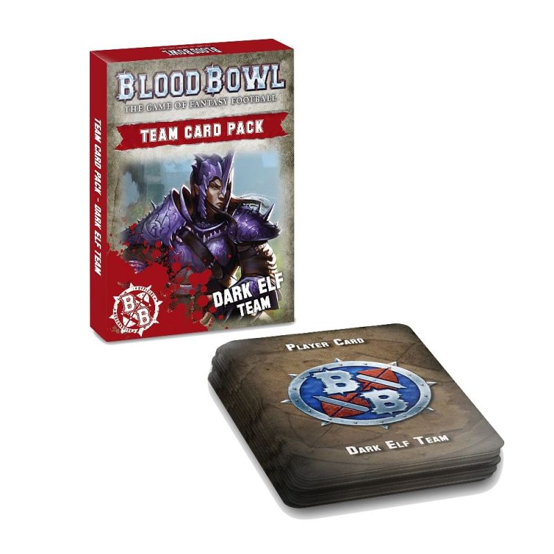 BLOOD BOWL DARK ELF TEAM CARD PACK