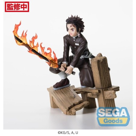 DEMON SLAYER - Tanjiro Kamado - Statuette Xross Link Anime 12cm 