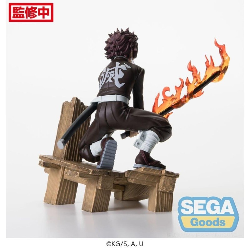 DEMON SLAYER - Tanjiro Kamado - Statuette Xross Link Anime 12cm 