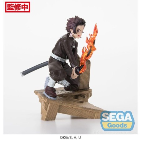 DEMON SLAYER - Tanjiro Kamado - Statuette Xross Link Anime 12cm 