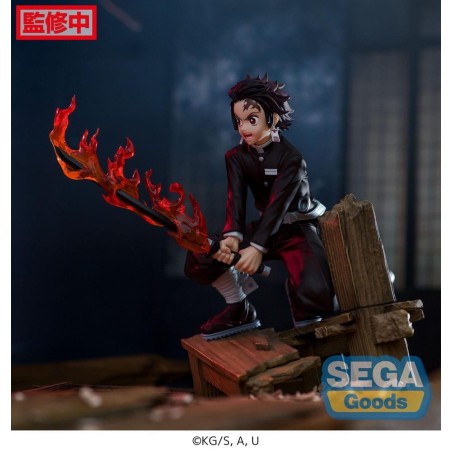 DEMON SLAYER - Tanjiro Kamado - Statuette Xross Link Anime 12cm 