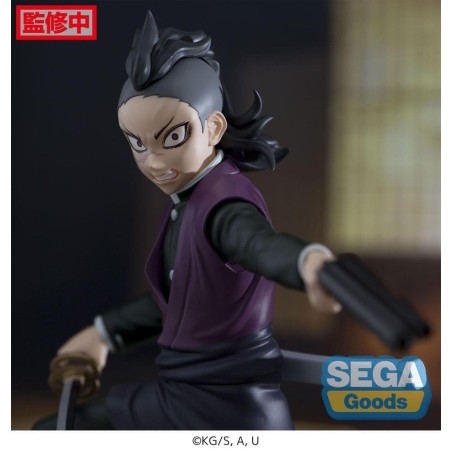 DEMON SLAYER - Genya Shinazugawa - Statuette Xross Link Anime 15cm 