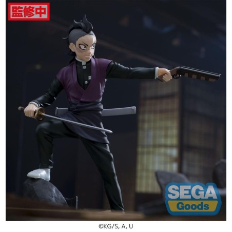 DEMON SLAYER - Genya Shinazugawa - Statuette Xross Link Anime 15cm 