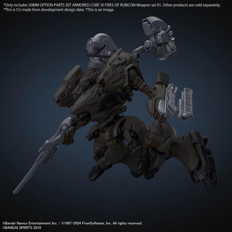 ARMORED CORE VI - 30MM Option Parts Set Weapon Set 01 - Model Kit 
