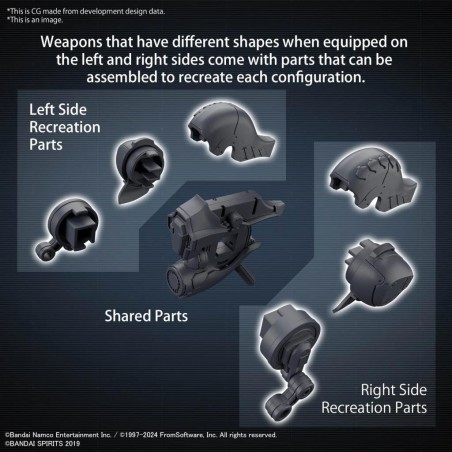 ARMORED CORE VI - 30MM Option Parts Set Weapon Set 01 - Model Kit 