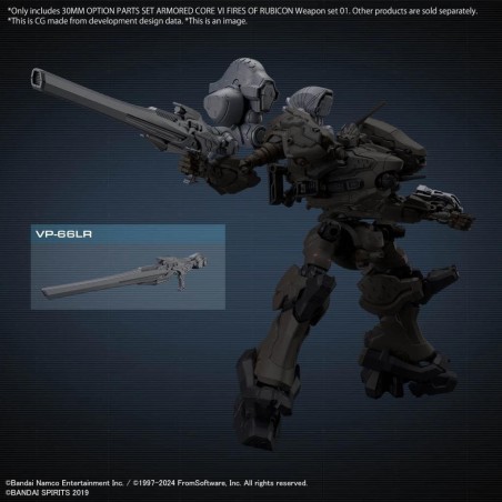 ARMORED CORE VI - 30MM Option Parts Set Weapon Set 01 - Model Kit 