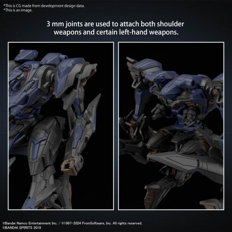 ARMORED CORE VI - Schneider Nachtreiher/40E Steel Haze - Model Kit 