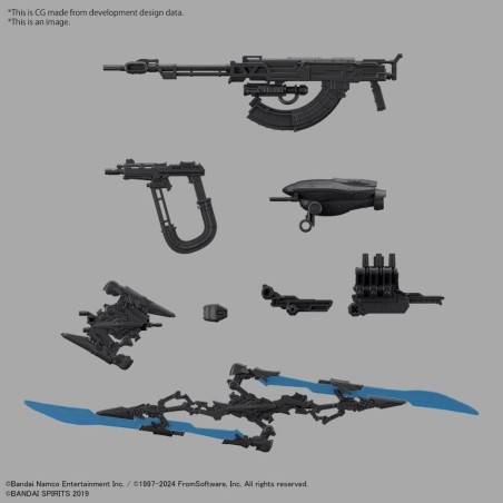 ARMORED CORE VI - Schneider Nachtreiher/40E Steel Haze - Model Kit 