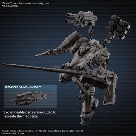 ARMORED CORE VI - RaD CC-2000 Orbiter Nightfall - Model Kit 