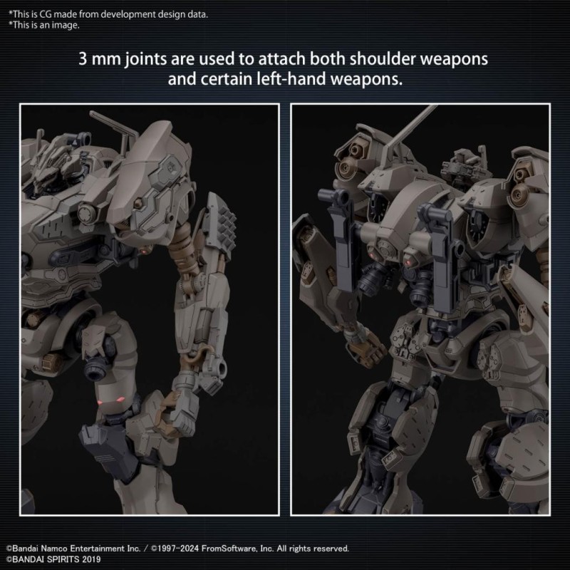 ARMORED CORE VI - RaD CC-2000 Orbiter Nightfall - Model Kit 