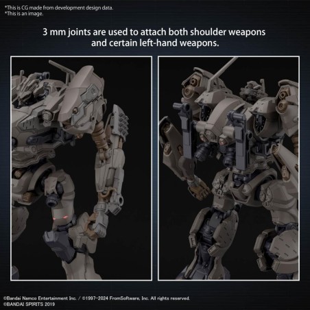 ARMORED CORE VI - RaD CC-2000 Orbiter Nightfall - Model Kit 
