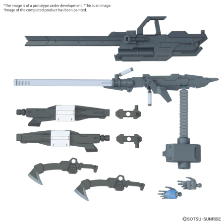 GUNDAM - Option Parts Set Gunpla 12 (Large Railgun) - Model Kit 