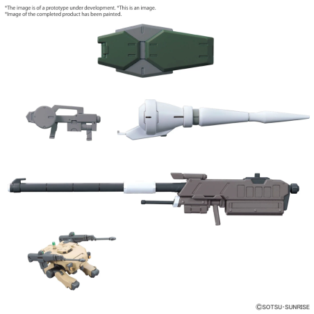 GUNDAM -Option Parts Set Gunpla 11 (Smoothbore Gun Barbatos)-Model Kit 