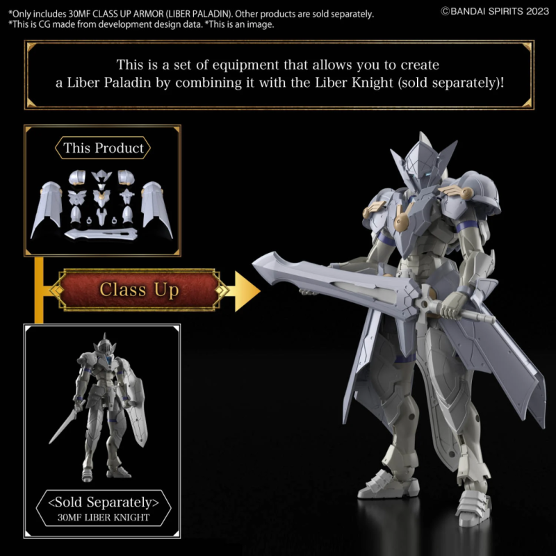 30MF - Class Up Armor (Liber Paladin) - Model Kit 