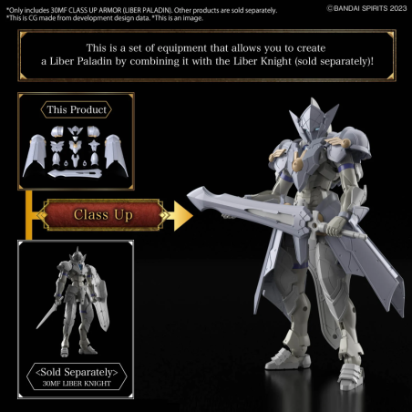 30MF - Class Up Armor (Liber Paladin) - Model Kit 