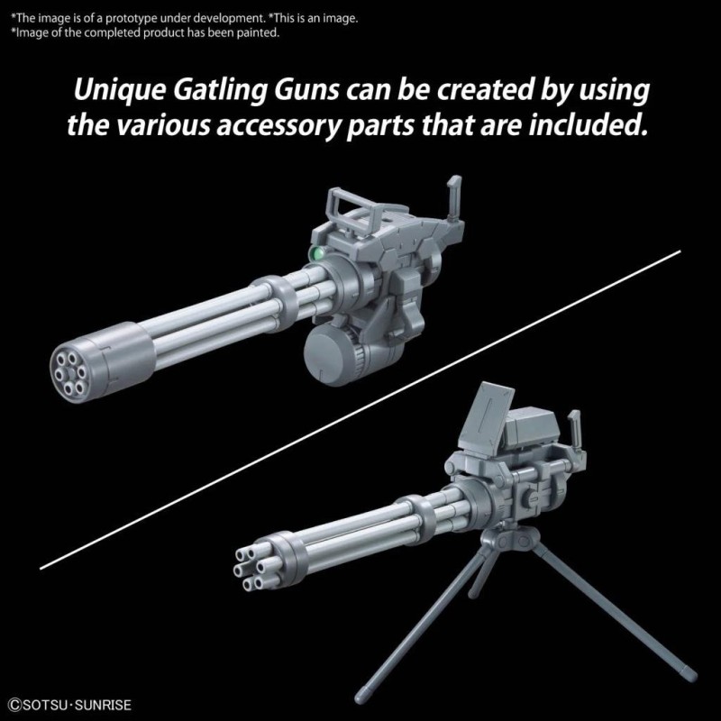 GUNDAM - Option Parts Set Gunpla 09 (Giant Gatling) - Model Kit 