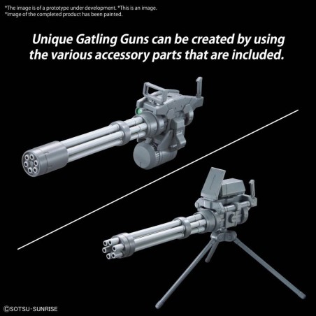 GUNDAM - Option Parts Set Gunpla 09 (Giant Gatling) - Model Kit 
