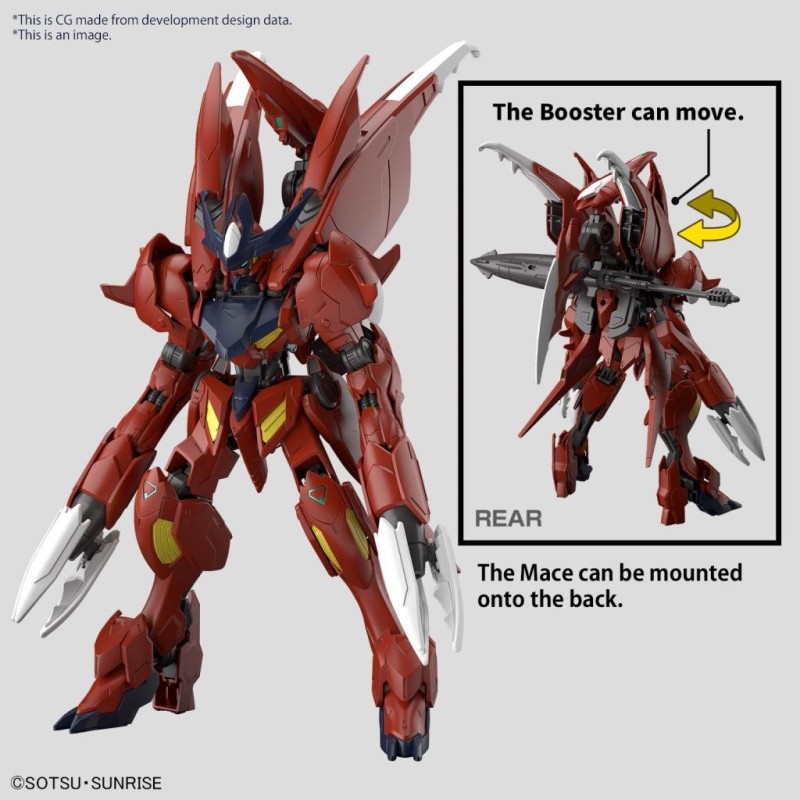 GUNDAM - HG 1/144 Gundam Amazing Barbatos Lupus  - Model Kit 