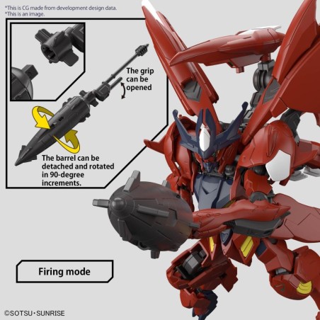 GUNDAM - HG 1/144 Gundam Amazing Barbatos Lupus  - Model Kit 