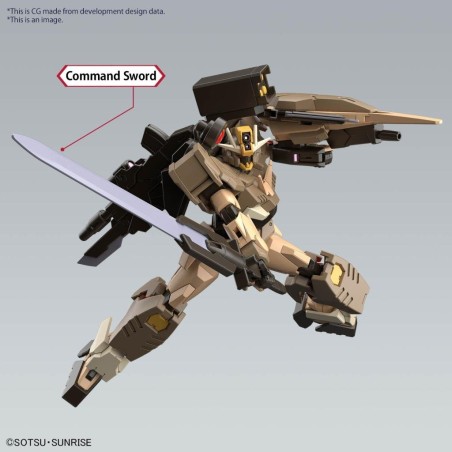 GUNDAM - HG 1/144 Gundam 00 Command Quan(T) Desert Type - Model Kit 
