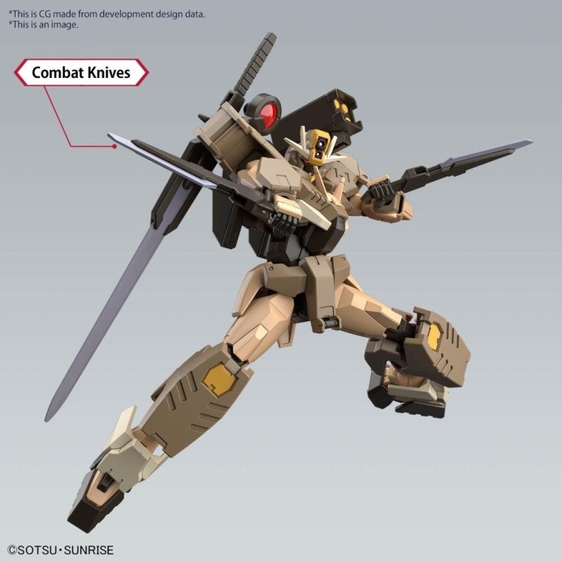GUNDAM - HG 1/144 Gundam 00 Command Quan(T) Desert Type - Model Kit 