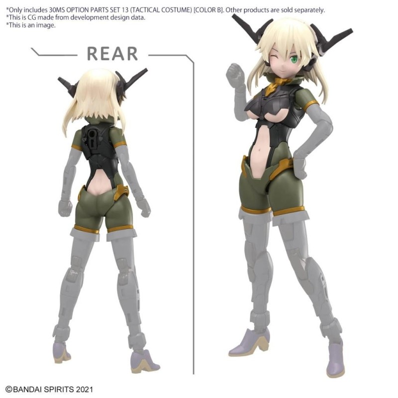 30MS - Option Parts Set 13 (Tactical Costume Color B) - Model Kit 