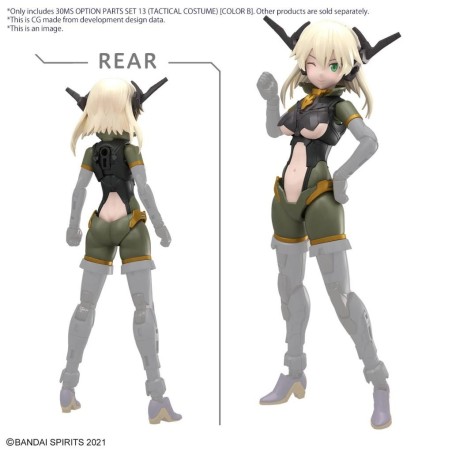 30MS - Option Parts Set 13 (Tactical Costume Color B) - Model Kit 