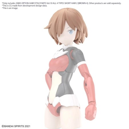 30MS - Option Hair style parts Vol.10 All 4 types - Model Kit 