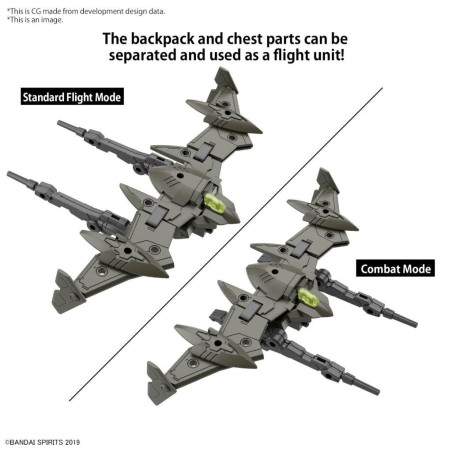 30MM - 1/144 bEXM-21 Verdenova (Green) - Model Kit 