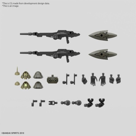30MM - 1/144 bEXM-21 Verdenova (Green) - Model Kit 