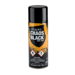 CHAOS BLACK SPRAY PAINT