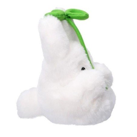 MON VOISIN TOTORO - Totoro Blanc avec feuille - Peluche Nakayoshi 