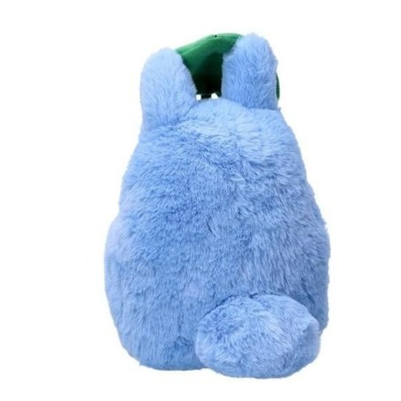 MON VOISIN TOTORO - Totoro Bleu avec feuille - Peluche Nakayoshi 
