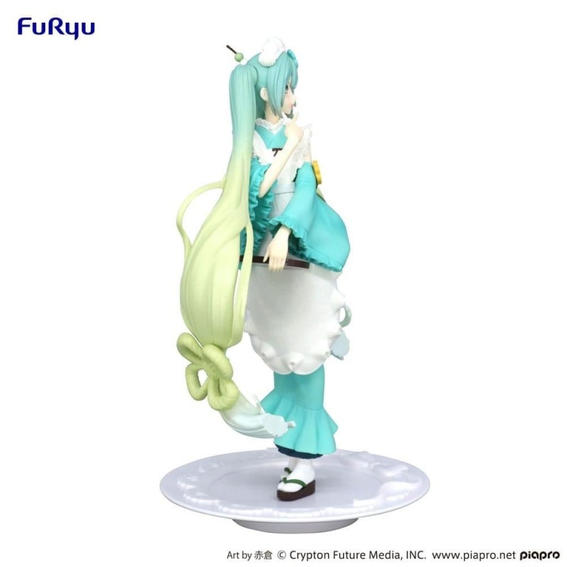 HATSUNE MIKU - Matcha Green Tea Parfait - Statue Exceed Creative 21cm 
