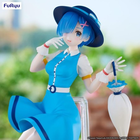 RE ZERO - Rem "Retro Style" - Statuette Trio-Try-It 20cm 