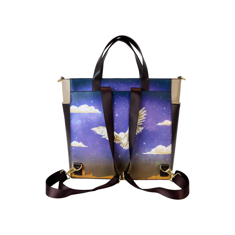 HARRY POTTER - Mini sac à dos & Tote Bag convertible Loungefly 