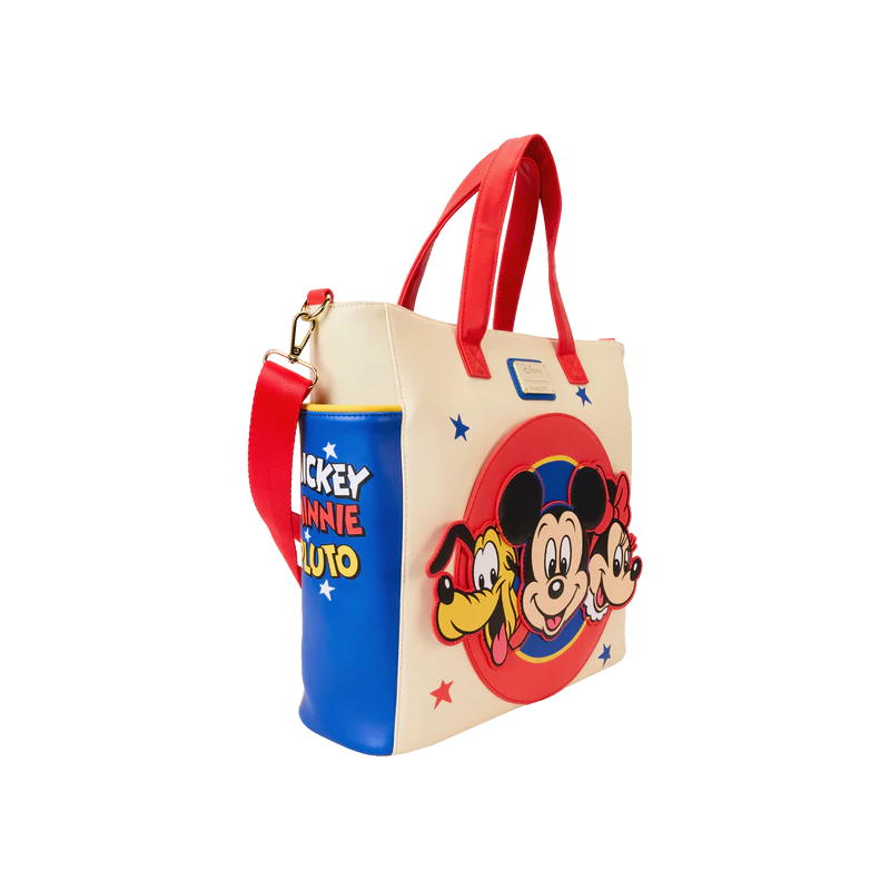 DISNEY -Mickey & Amis -Mini sac à dos & Tote Bag convertible Loungefly 