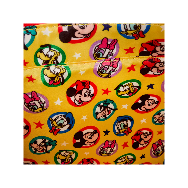 DISNEY -Mickey & Amis -Mini sac à dos & Tote Bag convertible Loungefly 