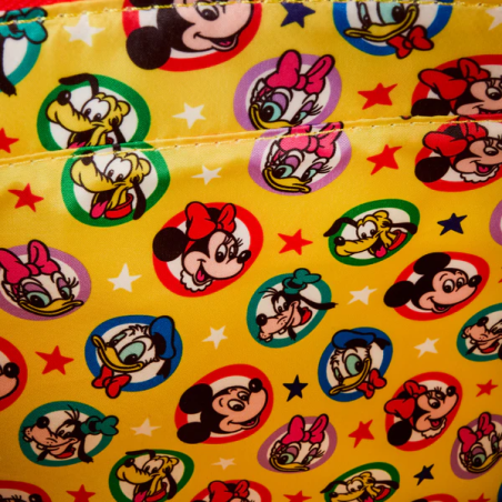 DISNEY -Mickey & Amis -Mini sac à dos & Tote Bag convertible Loungefly 